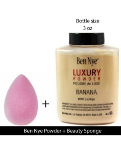 Ben Nye Banana Powder + Beauty Blender