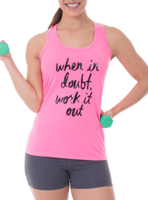 Women’s Fitspiration Active Graphic Tank