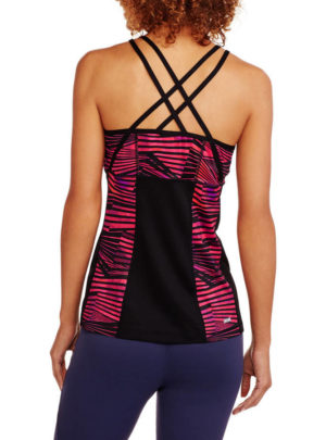 Women’s Active Mesh Vented Tank with Strappy Back