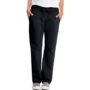 inseam French Terry Pant-black-front