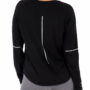 Athletic Works Women’s Performance Long Sleeve Training Tee black back