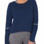 Athletic Works Women’s Performance Long Sleeve Training Tee blue front