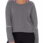 Athletic Works Women’s Performance Long Sleeve Training Tee grey front