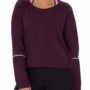 Athletic Works Women’s Performance Long Sleeve Training Tee red front