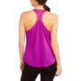 Danskin Now Women’s Mesh Tank with Contrast Trim purple