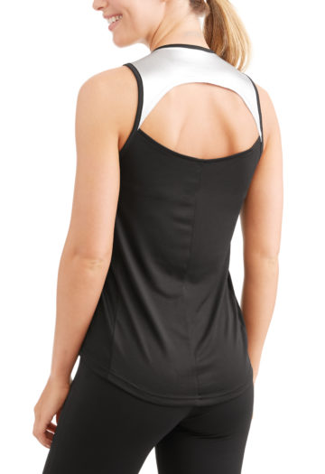 Women's Shine Open Back Tank_WHITE_BACK