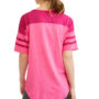 Danskin Now Women’s Active Varsity Graphic & Solid Baseball T-Shirt pink back