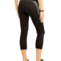 Women’s Core Contrast Shine Side Performance Leggings gunmeal back